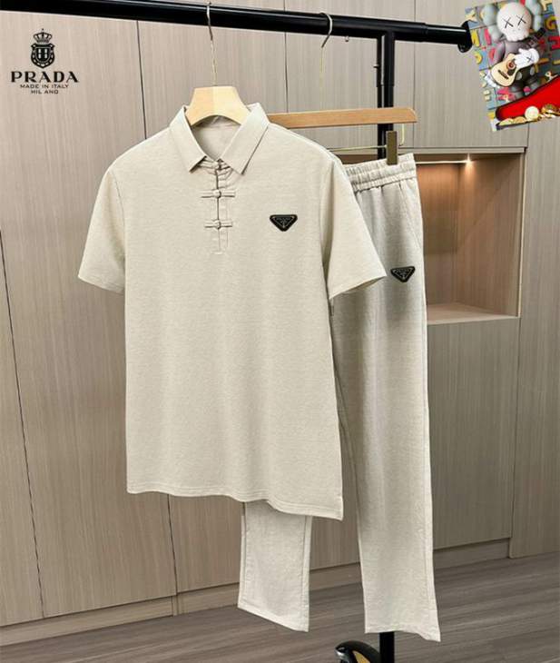 Picture of Prada Shirt Pant Suits _SKUPradaM-3XL25tr29124336